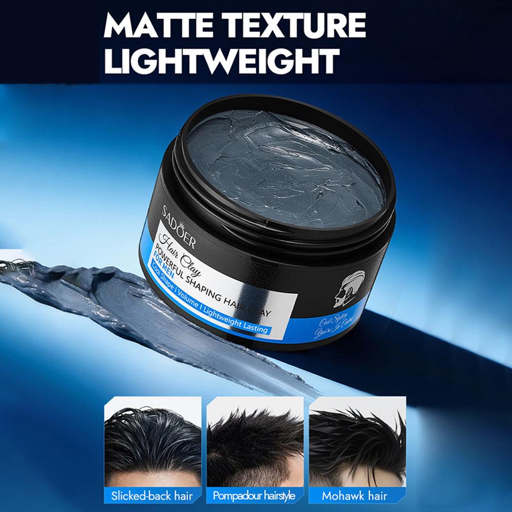 Men'S Grooming Hair - Men's Hair Styling Clay Strong Hold