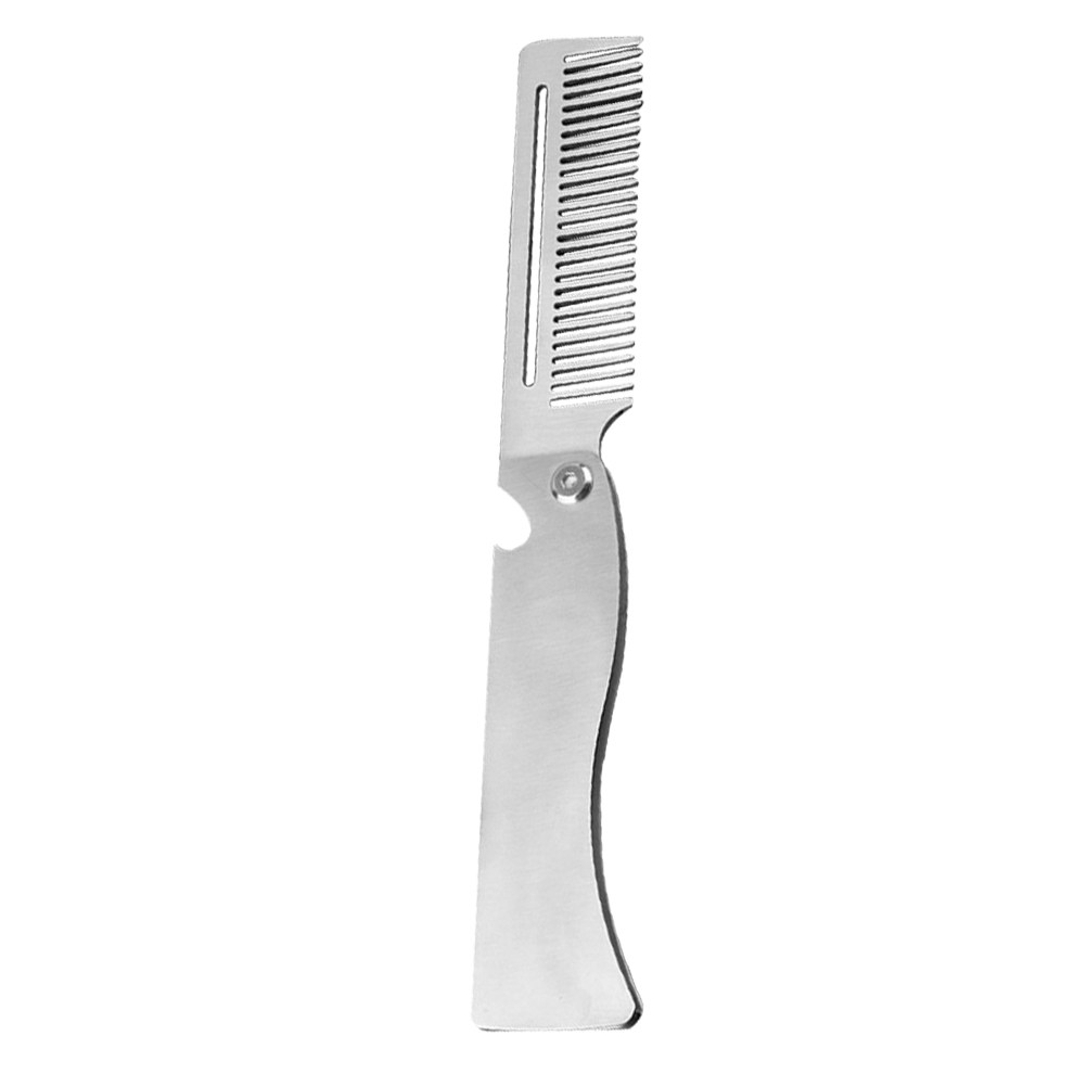 Foldable Beard Comb Folding Ha - Comb Fine Tooth ulasan dan harga