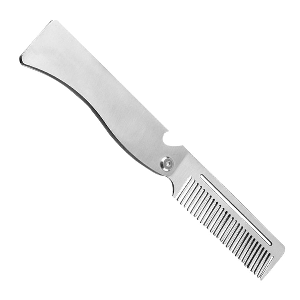 Foldable Beard Comb Folding Ha - Comb Fine Tooth ulasan dan harga