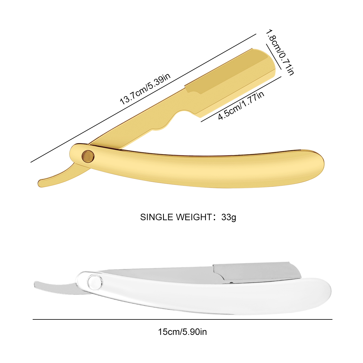 Silver Men Shaving Barber Tool - Men'S Grooming Hair ulasan dan harga