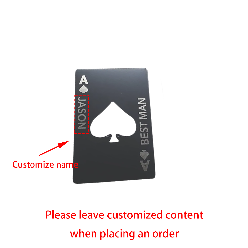 Custom Ace of Spades Groomsmen - Men'S Grooming Day ulasan dan harga