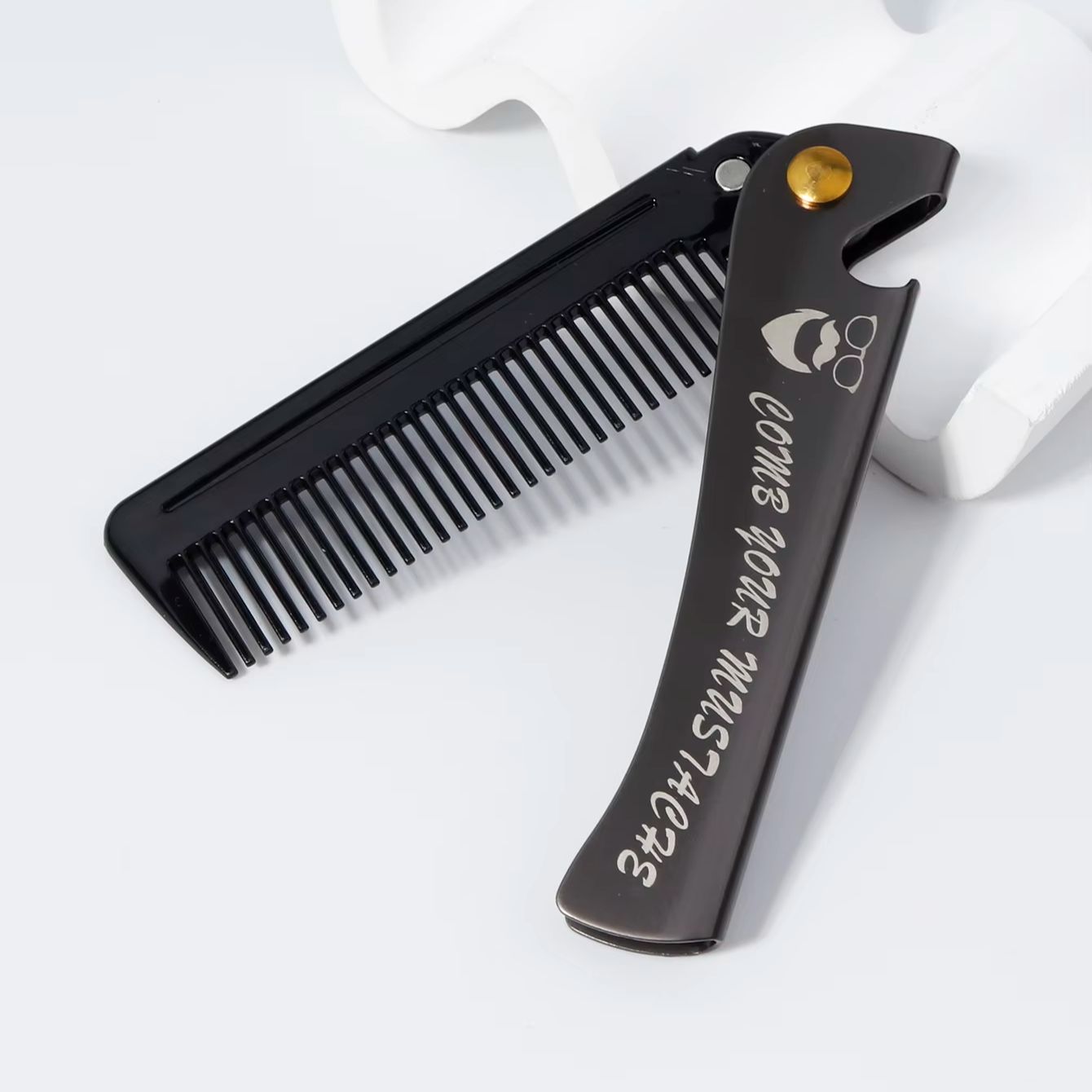 Folding pocket comb, fine toot - Comb Fine Tooth ulasan dan harga