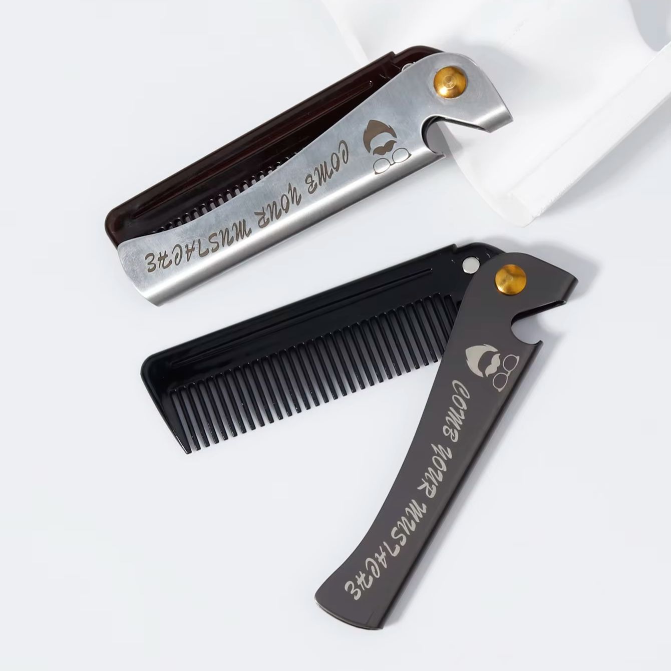 Folding pocket comb, fine toot - Comb Fine Tooth ulasan dan harga