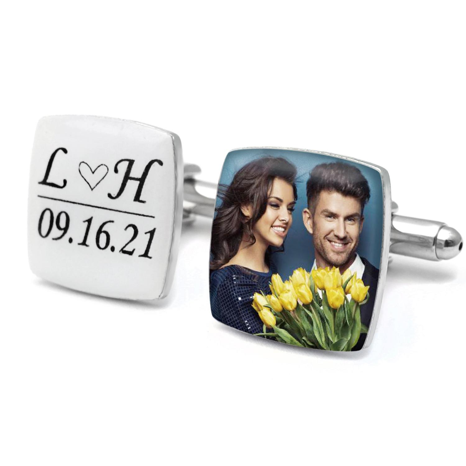 Personalised Photo Cufflinks M - Men'S Grooming Gifts ulasan dan harga