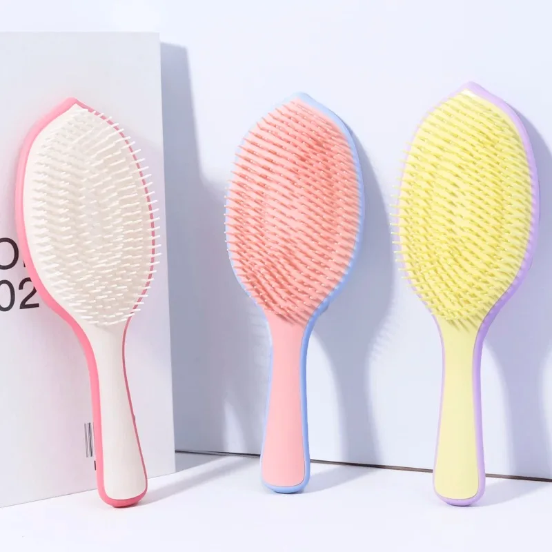 1pcs Leaf Shaped Fine Toothed  - Comb Fine Tooth ulasan dan harga