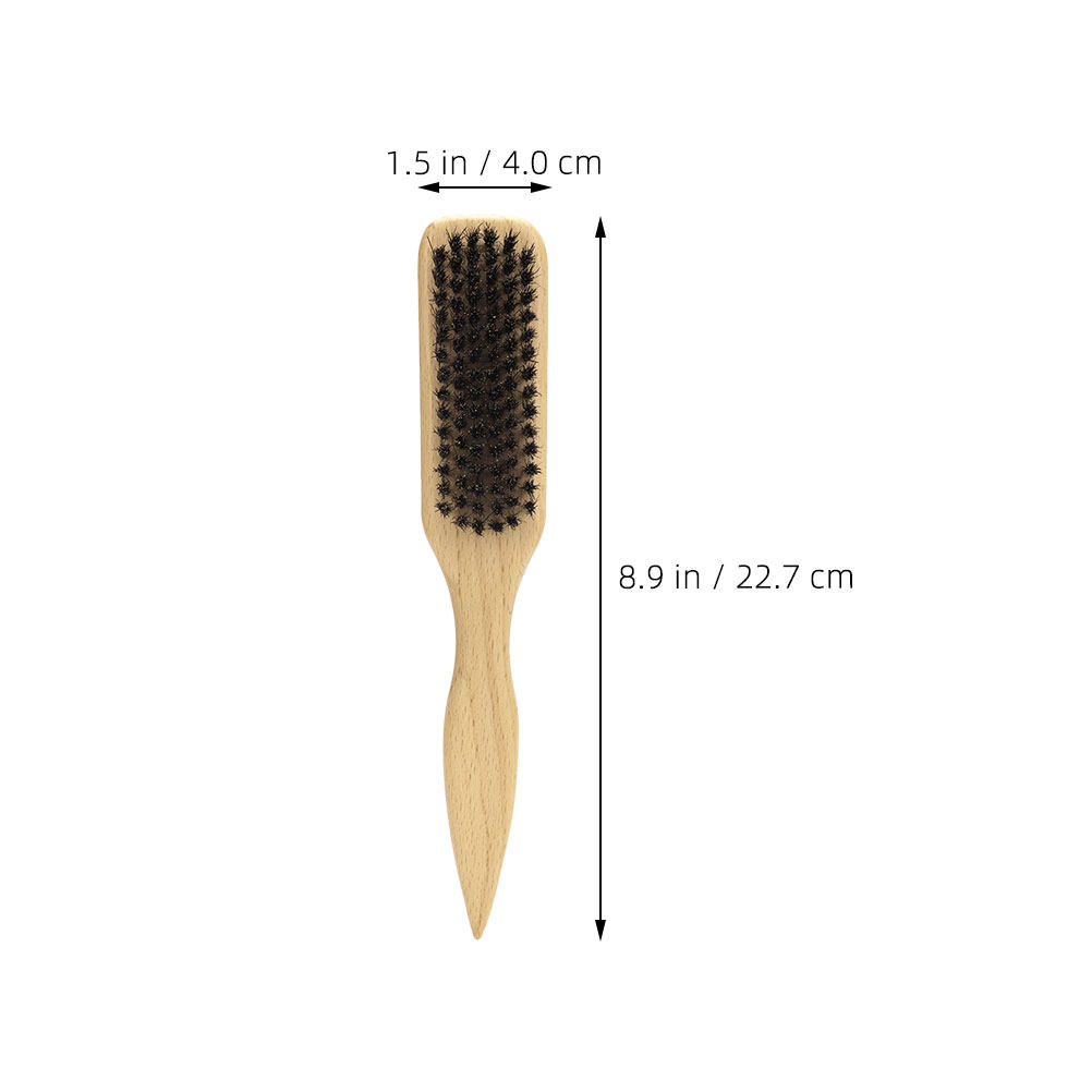 Men Small Soft Beard Brush Woo - Men'S Grooming Hair ulasan dan harga